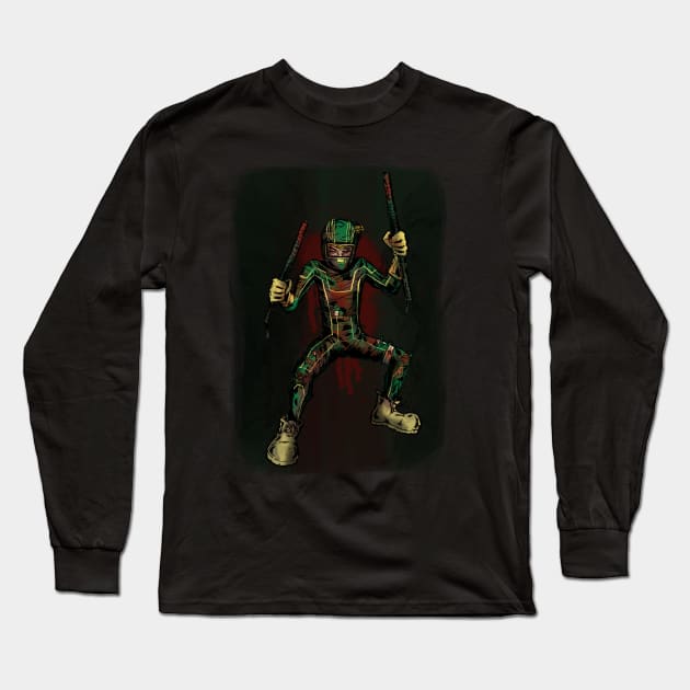 Kick ass Long Sleeve T-Shirt by BRed_BT